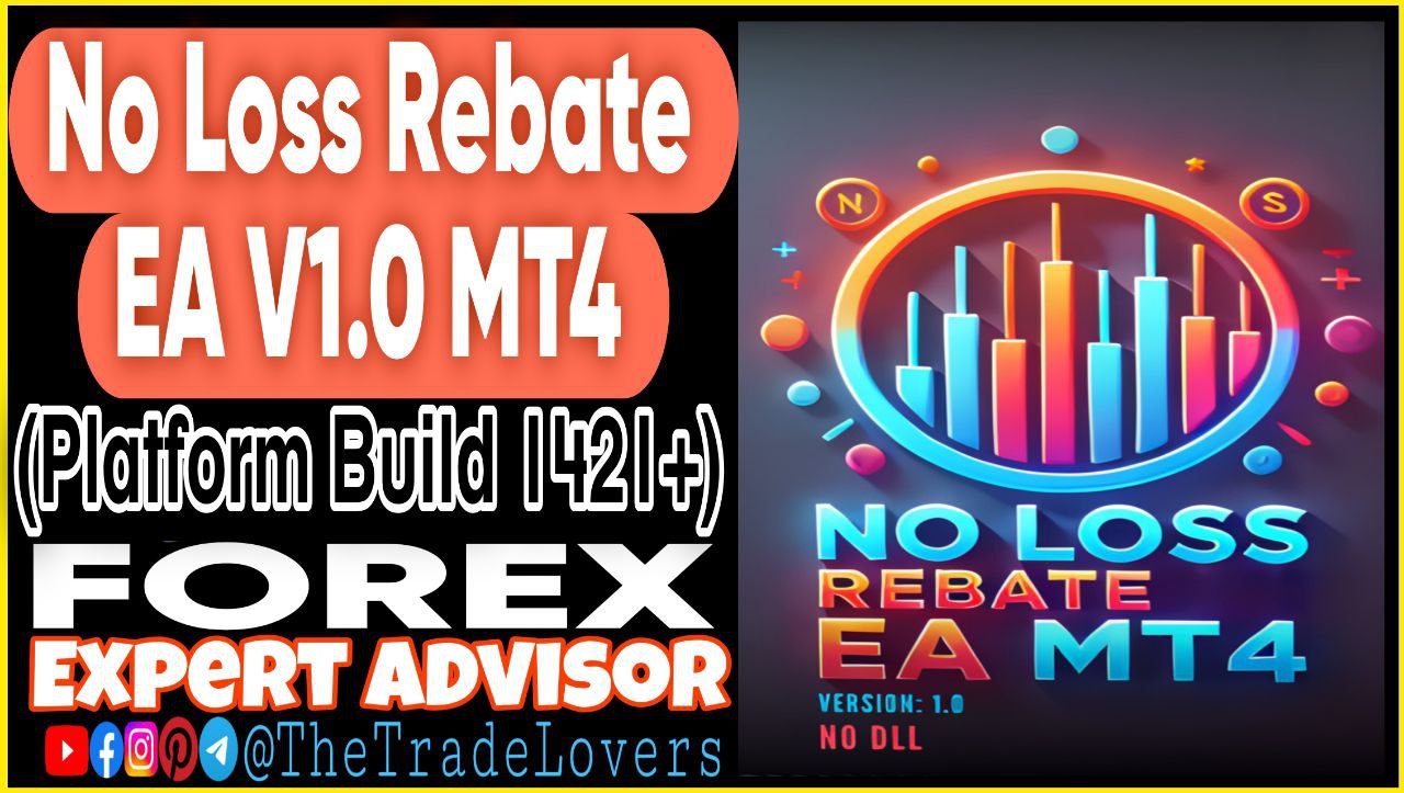 No Loss Rebate EA V1.0 MT4 (Works on Build 1421 ) | Forex Robot | MT4 Expert Advisor - Payhip