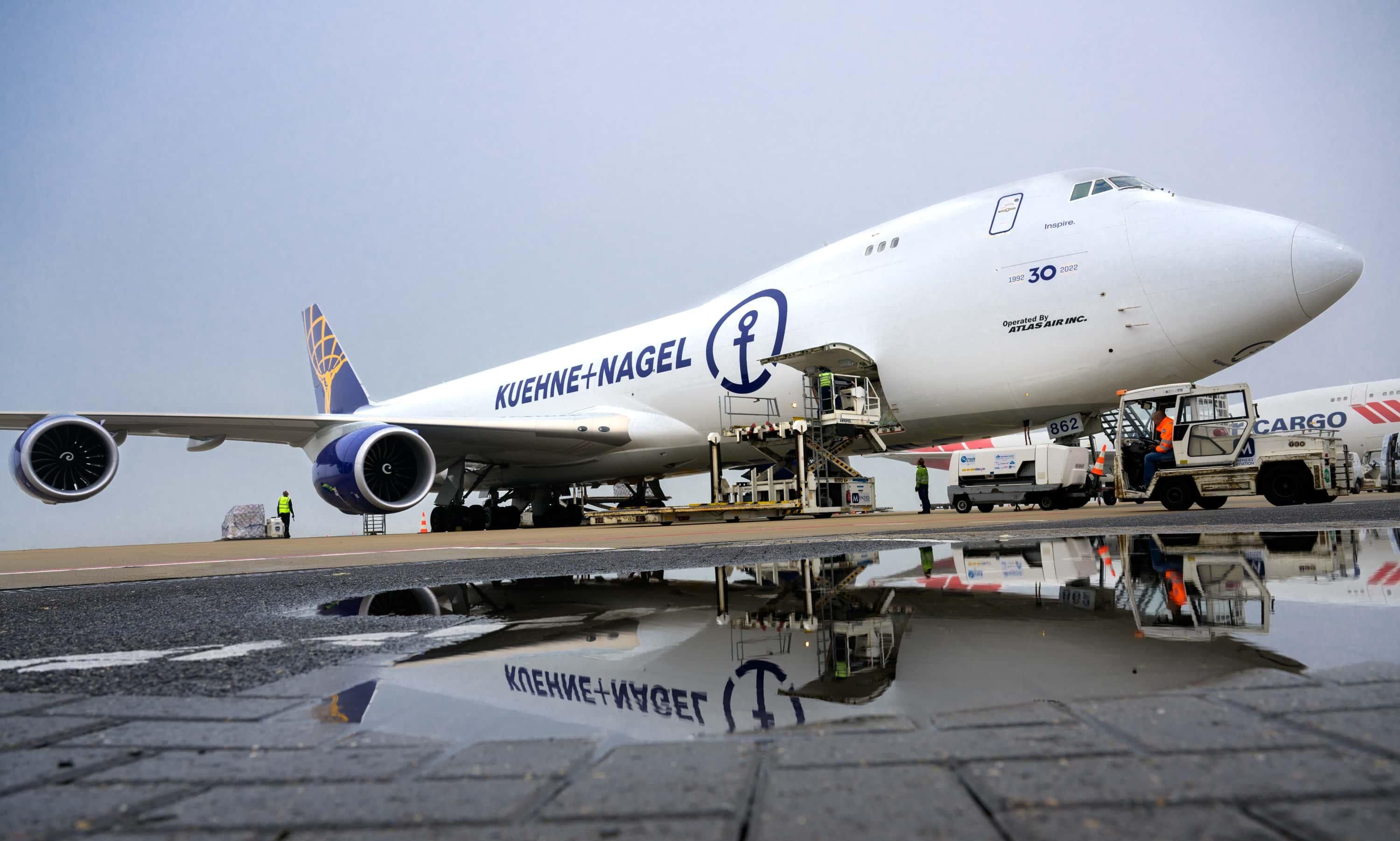 Kuehne+Nagel air logistics 2024 net turnover up 5%