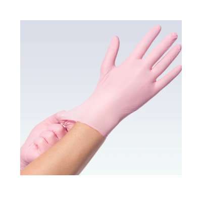 Pink Nitrile Glove C/100 Units Profile Picture