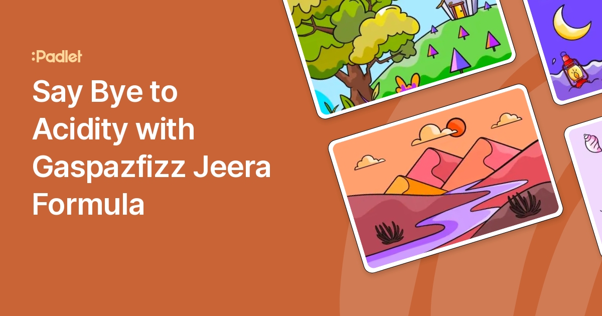 Say Bye to Acidity with Gaspazfizz Jeera Formula