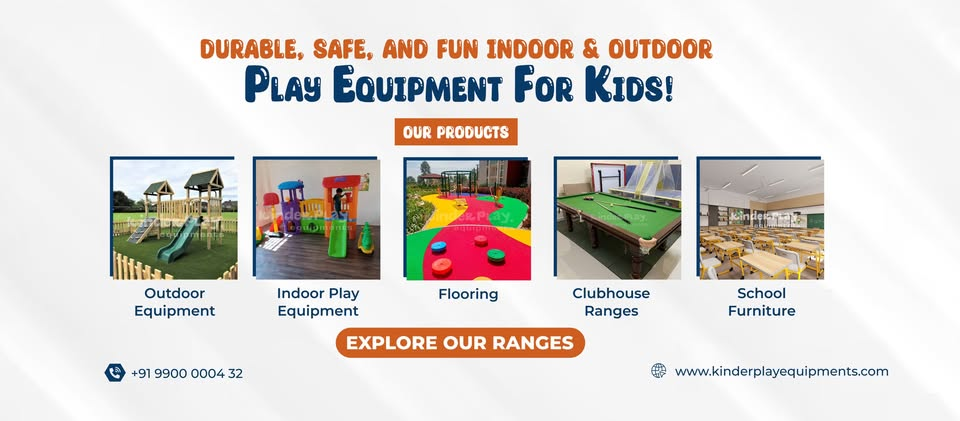 Top 5 Outdoor Playground Equipment Suppliers in Bangalore – Kinder Play Equipments