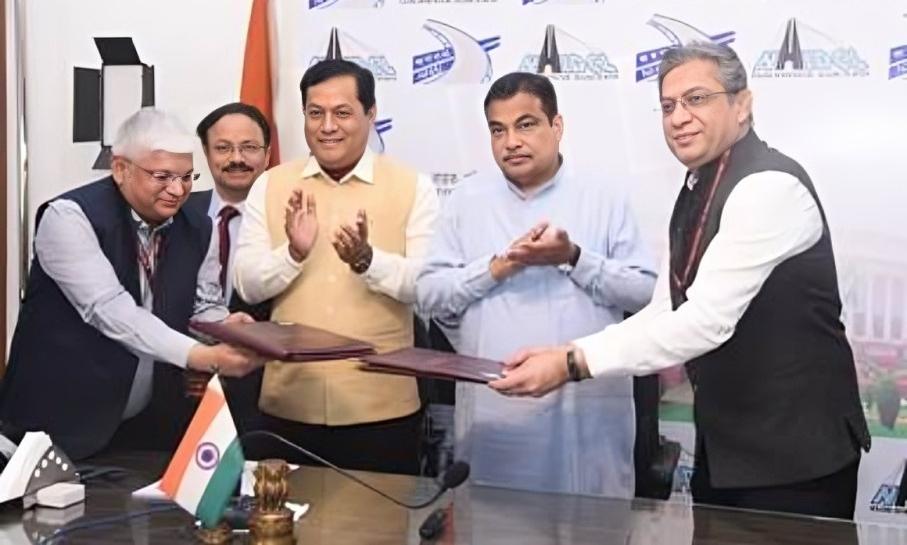NHLML and IWAI sign MoU for Multi-Modal Logistics Park in Varanasi