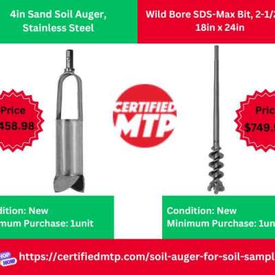 Soil Auger for Soil Sampling | Classification Analysis Testing Profile Picture