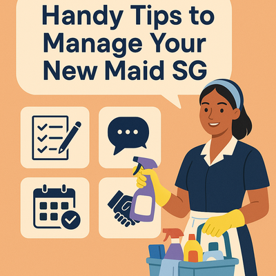 Handy Tips to Manage Your New Maid SG -