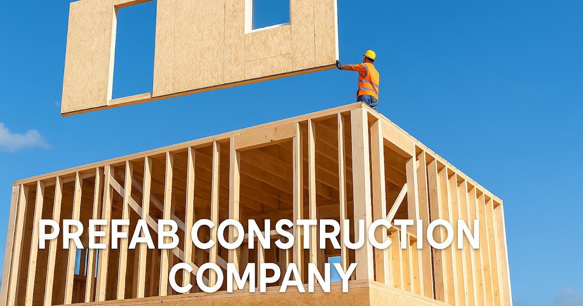 Smart Building Solutions by a Trusted Prefab Construction Company in Singapore