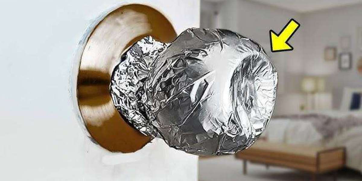 Wrapping Foil Around the Door Knob: A Surprisingly Useful Hack