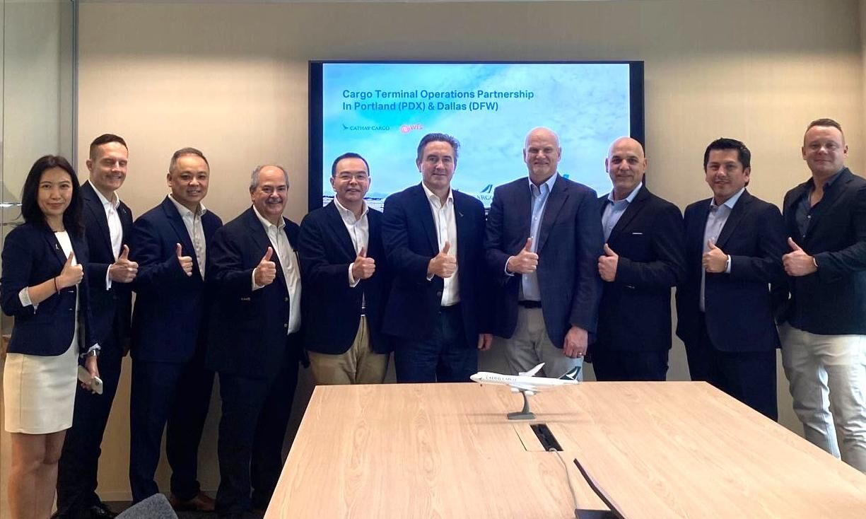 WFS expands handling partnership with Cathay Cargo at PDX and DFW