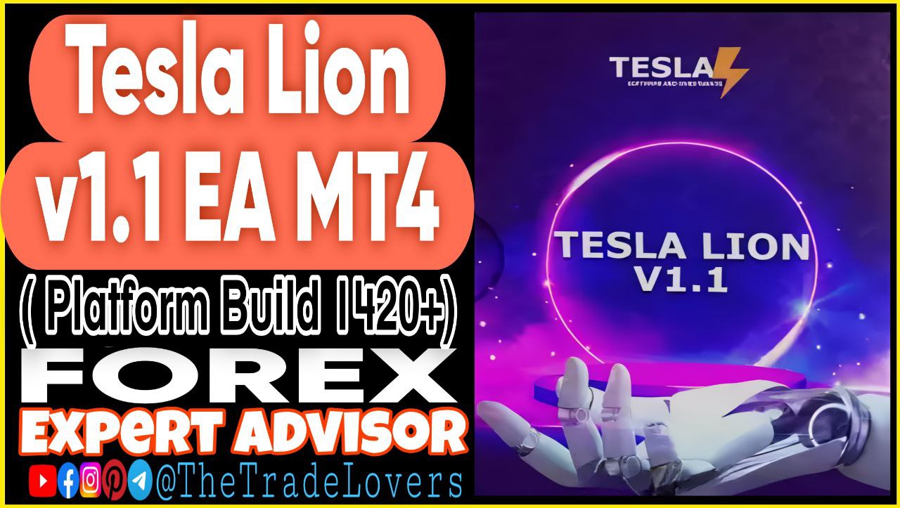 Tesla Lion EA V1.1 MT4 (Works on Build 1421 ) | Forex Robot | MT4 Expert Advisor - Payhip