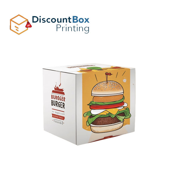 Custom Printed Burger Packaging Boxes at Wholesale