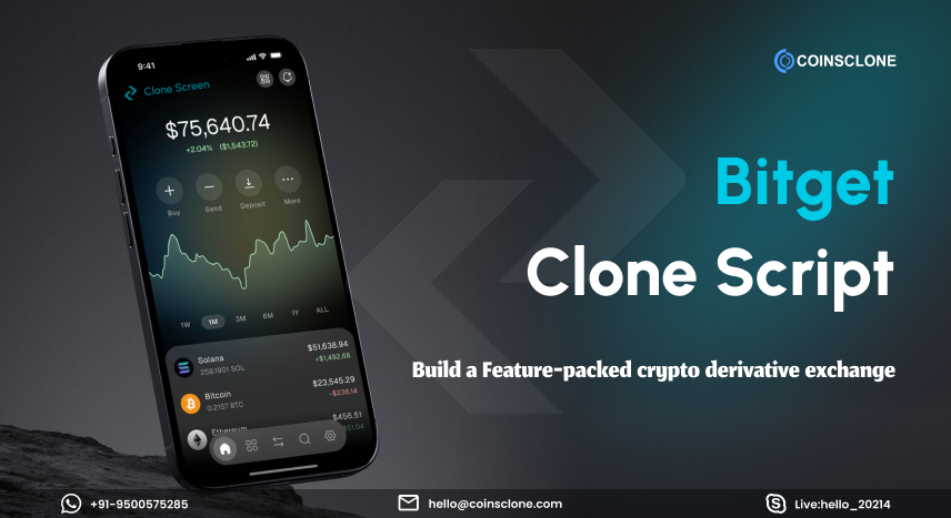 Bitget Clone Script - Start Your Crypto Derivatives Exchange