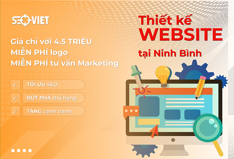Thiết kế website tại Ninh Bình trọn gói, uy tín, chuẩn SEO
