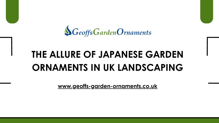The Allure of Japanese Garden Ornaments in UK Landscaping
