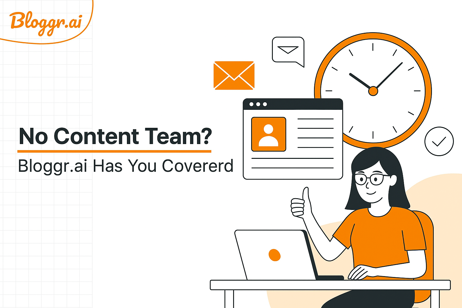 No Content Team? Bloggr.AI Has You Covered
