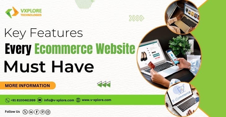 Key Features Every Ecommerce Website Must Have