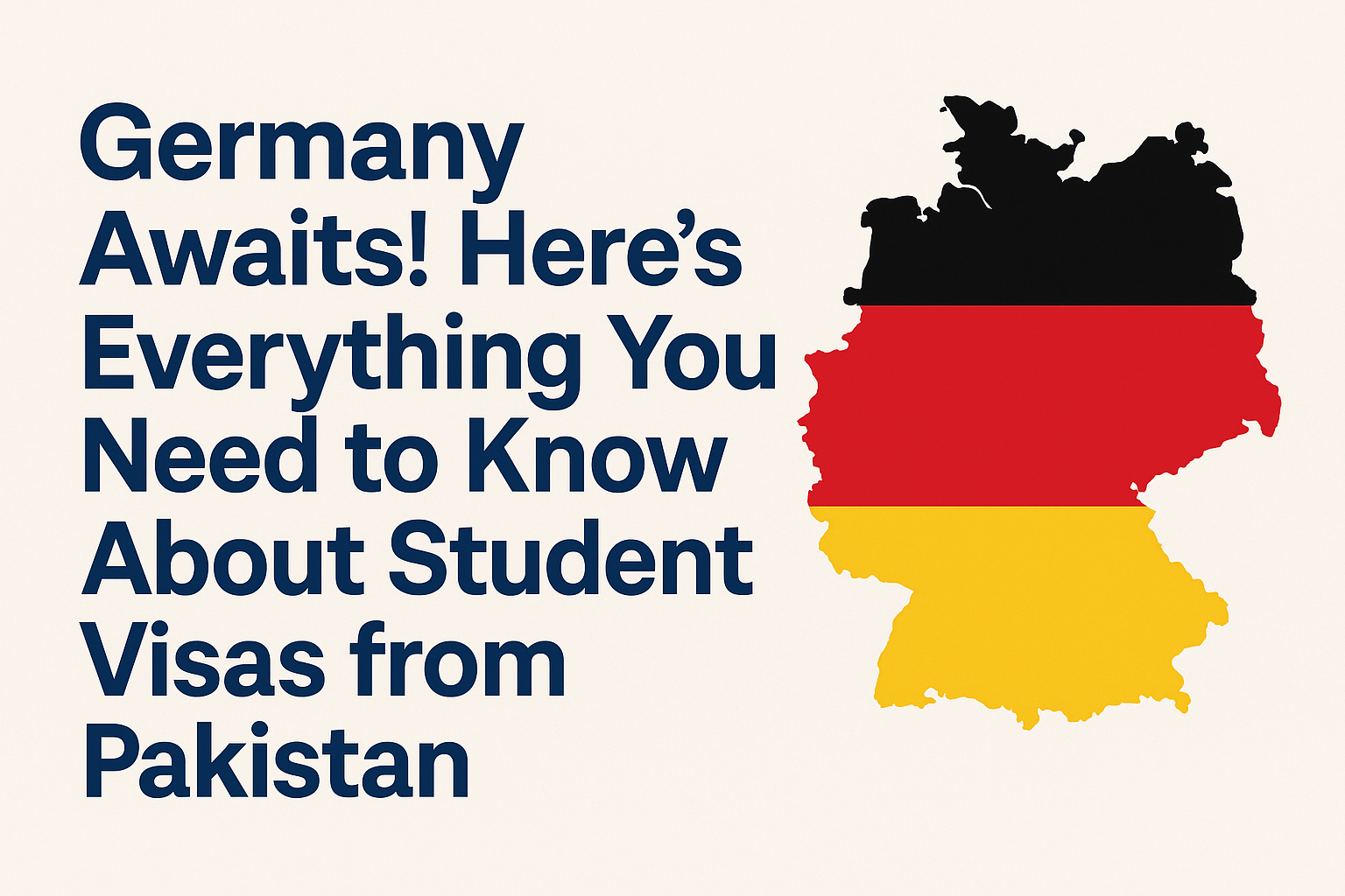 Germany Student Visa from Pakistan—What You Need to Know - propertyadvisior