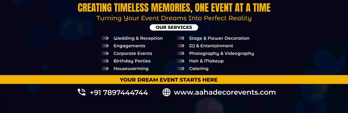 Aaha Decor Events Cover Image