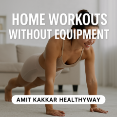 Home Workouts Without Equipment | Amit Kakkar Healthyway | Free Podcasts | Podomatic
