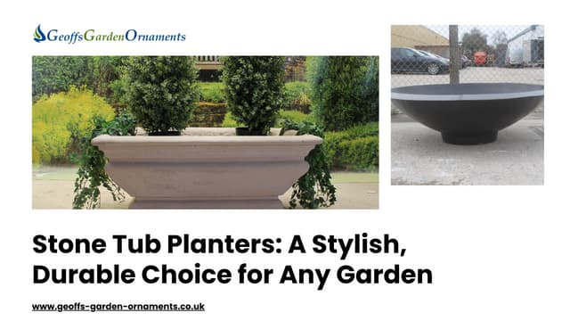 Stone Tub Planters A Stylish, Durable Choice for Any GardenStone Tub Planters A Stylish, Durable Choice for Any Garden