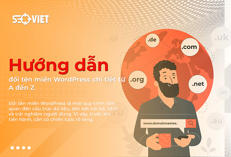 Cách đổi tên miền WordPress đơn giản ai cũng làm được