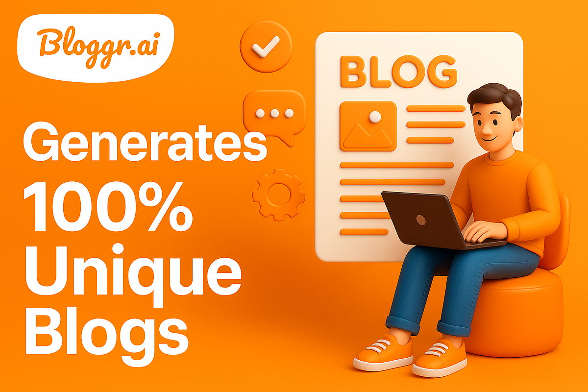 How Bloggr.ai Generates 100% Unique Blogs | by Bloggr AI | Apr, 2025 | Medium