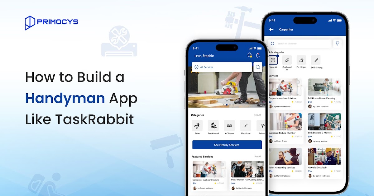 How to Build a Handyman App Like TaskRabbit