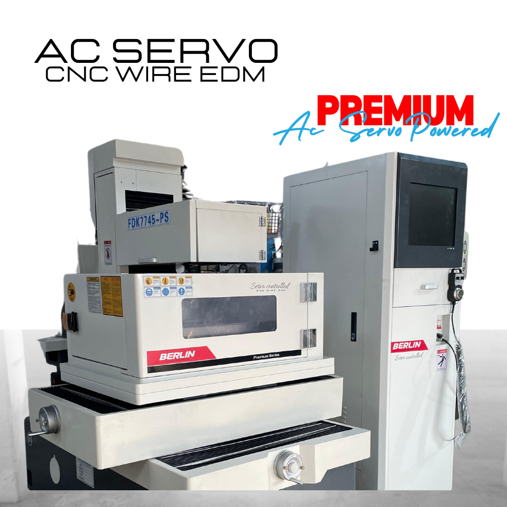 Advanced CNC EDM Wire Cut Machine | Premium Servo Series
