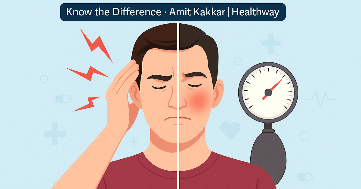 The Difference Between Regular Headaches and High BP Headaches