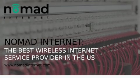 Fast, Reliable Rural Internet | Nomad Internet for Remote Areas