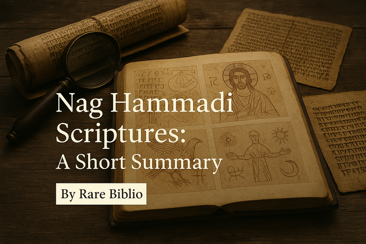 Nag Hammadi Scriptures: A Short Summary by Rare Biblio | by Rare Biblio | May, 2025 | Medium
