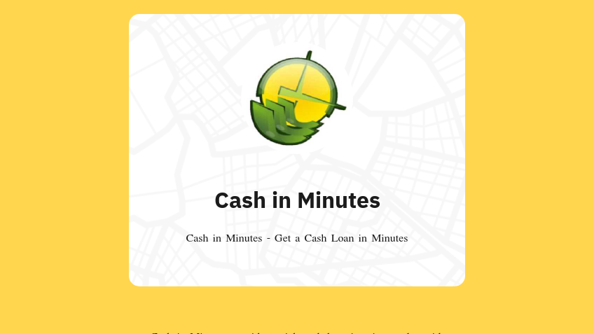 Cash in Minutes