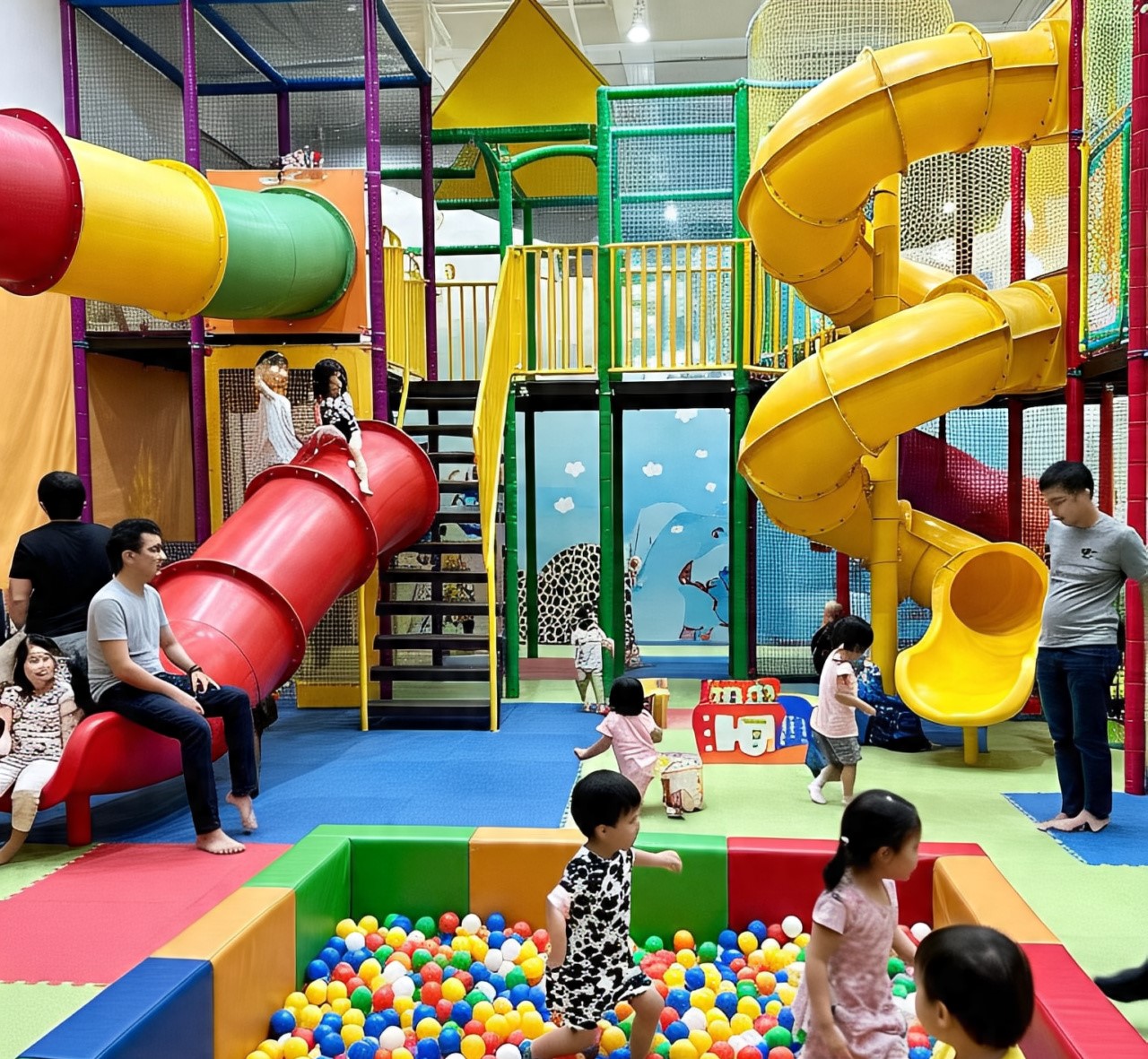 Singapore Indoor Playground with Slides & Ball Pits - About Blavida.com