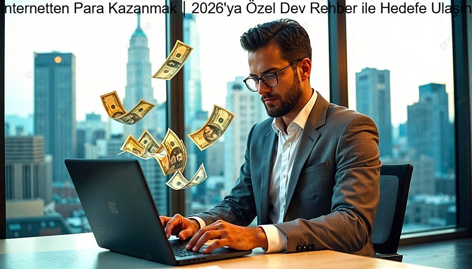 İnternetten Para Kazanmak｜2026'ya Özel Dev Rehber ile Hedefe Ulaşın | by İnternetin Fırsat Dünyası | Jun, 2025 | Medium