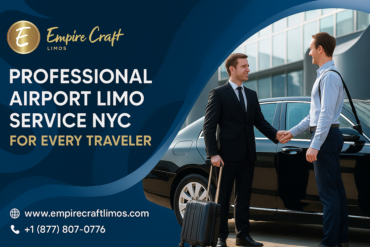 Professional Airport Limo Service NYC for Every Traveler | by Empire Craft Limos | Jun, 2025 | Medium