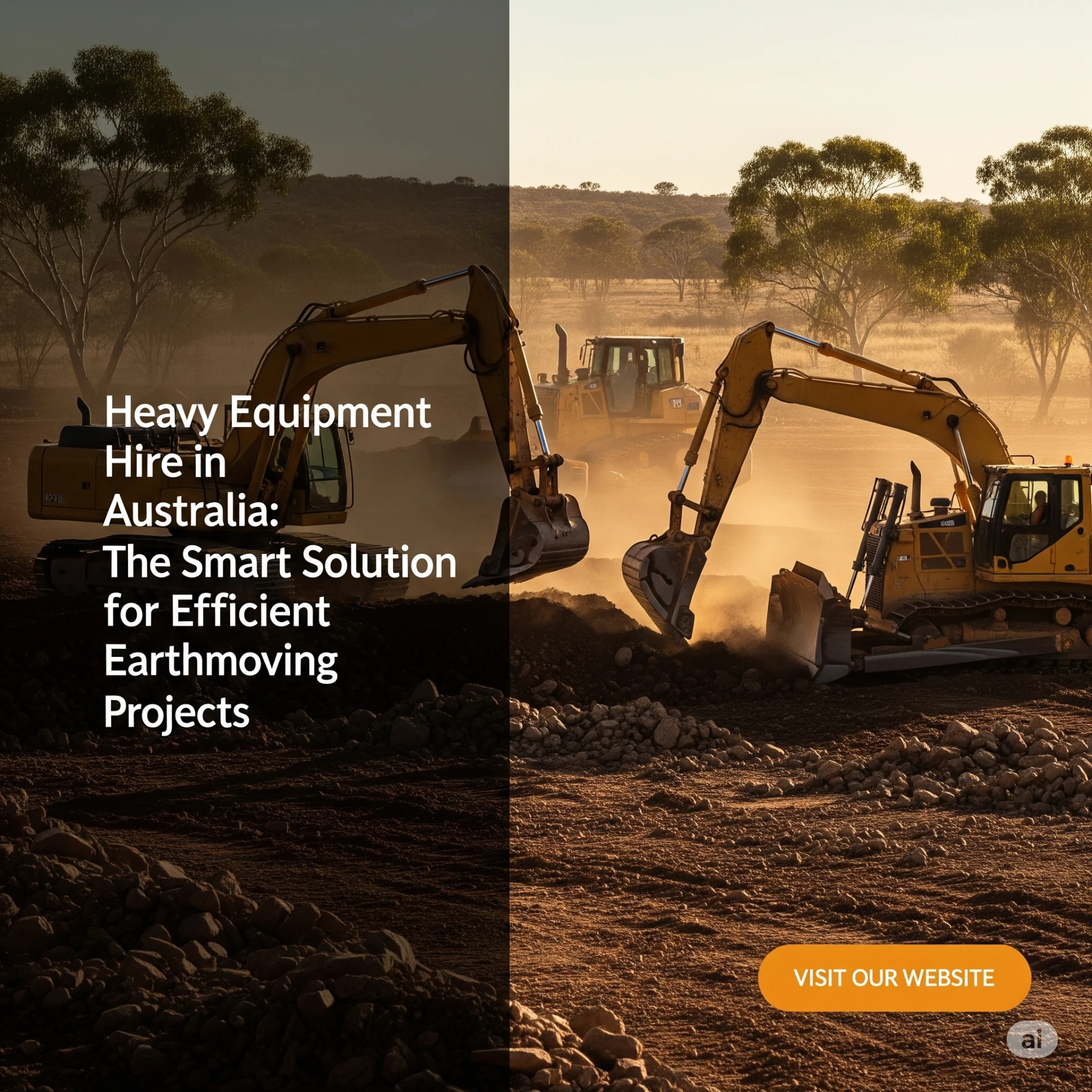 Heavy Equipment Hire in Australia: The Smart Solution for Efficient Earthmoving Projects -  WriteUpCafe
