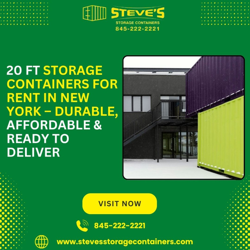 Smart Storage Solutions: 20 Ft Storage Container For Rent in New York  : ext_6439455 — LiveJournal