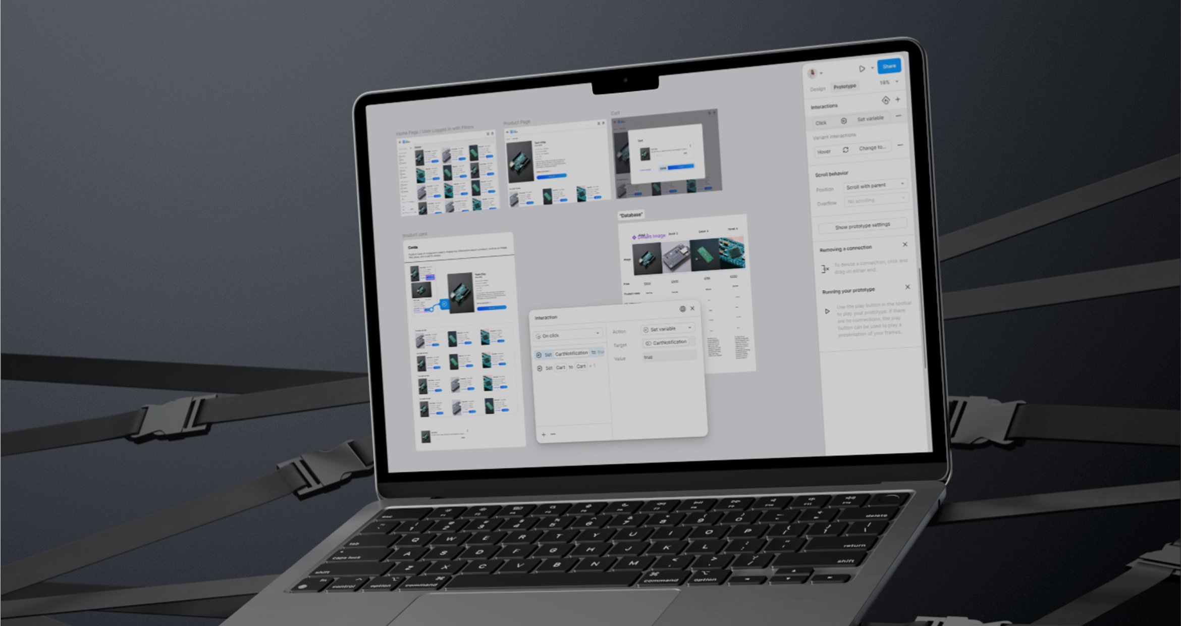 Smarter prototyping: How designers can use variables to build realistic flows