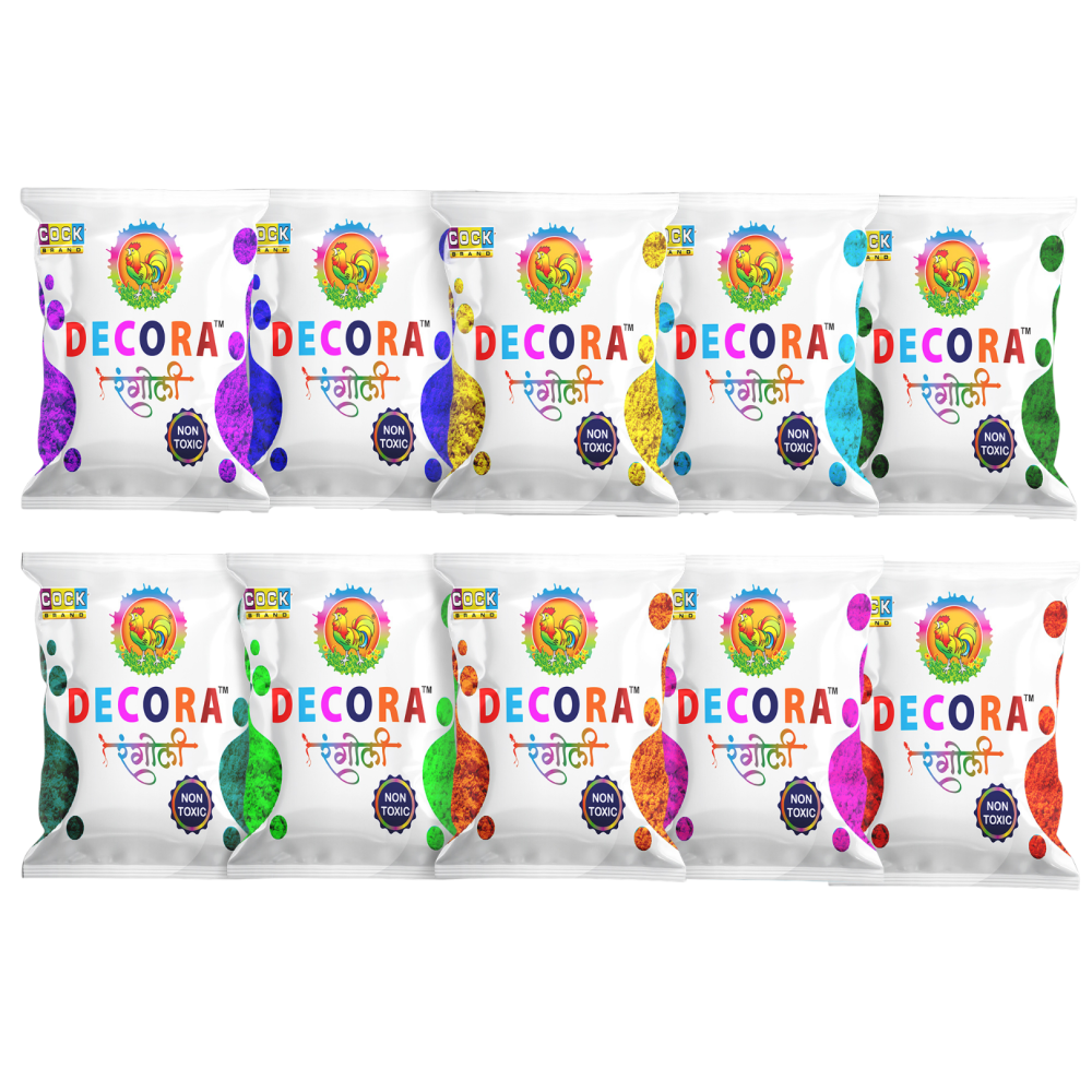 Buy Rangoli Colours Powder Online | Cock Colours