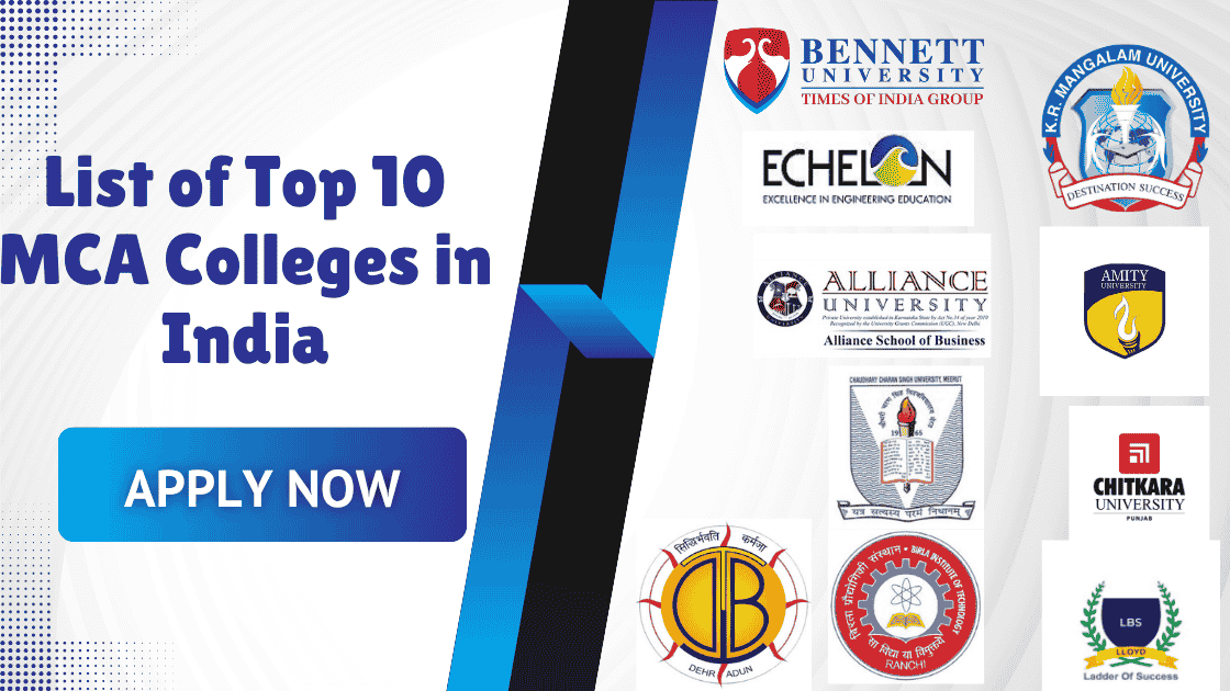 List of Top 10 Private MCA Colleges in India
