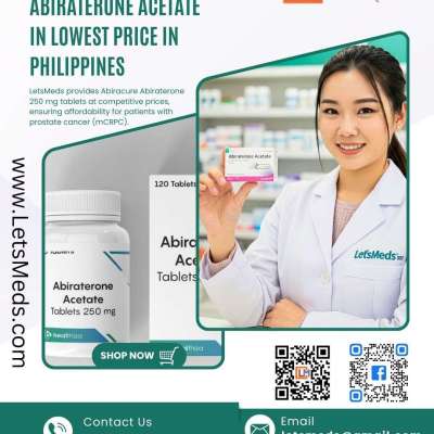 Abot-kayang Generic Abiraterone Acetate 250mg para sa mga Pasyente sa Pilipinas Profile Picture