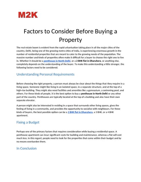Factors to Consider Before Buying a Property.docx