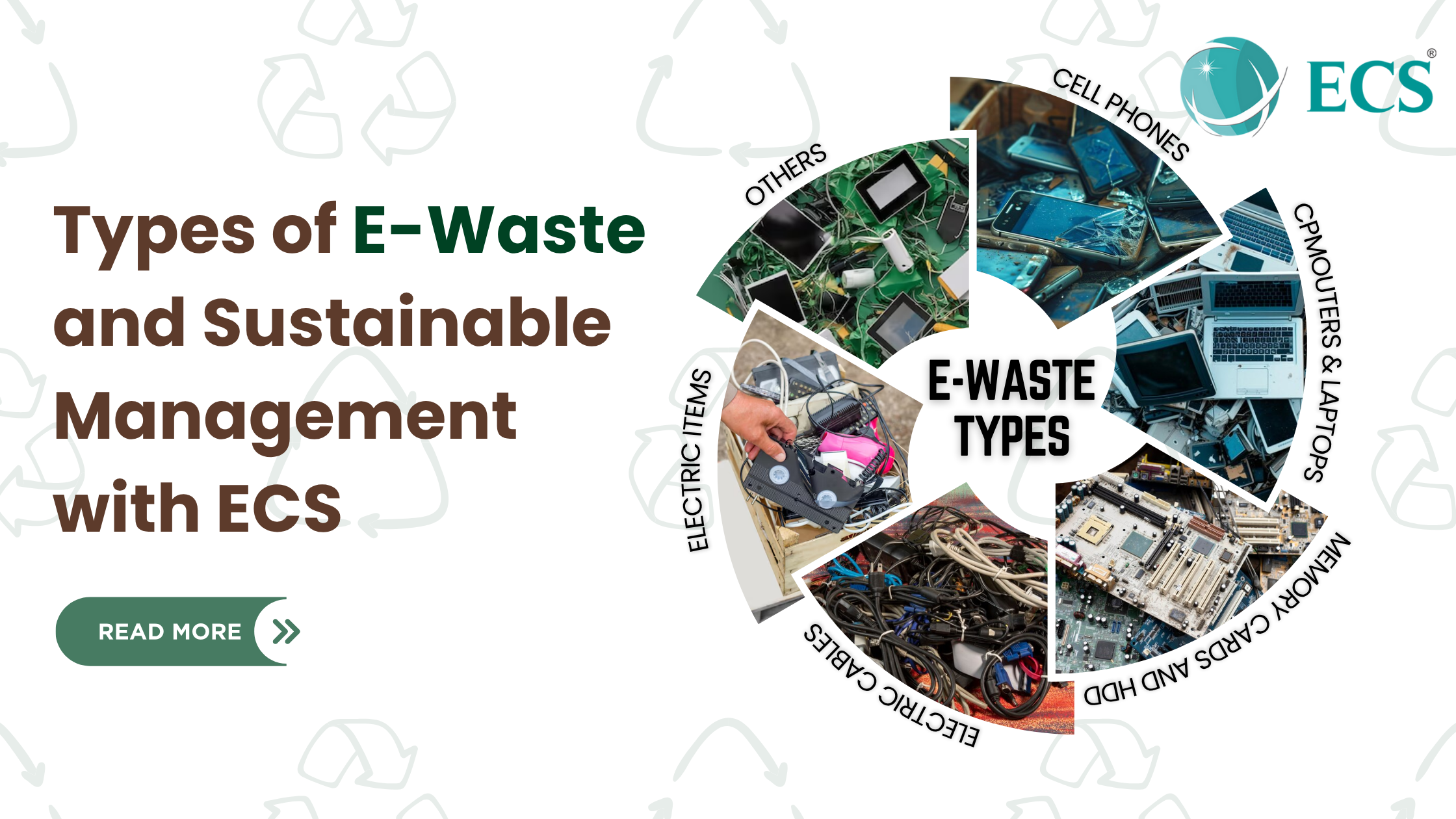 Types of E-Waste and Sustainable Management with ECS