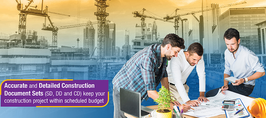 What does SD, DD & CD mean in the construction world? | Hitech BIM Services