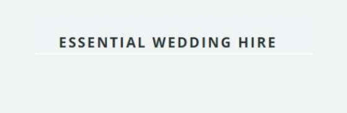 Essential Wedding Hire Cover Image