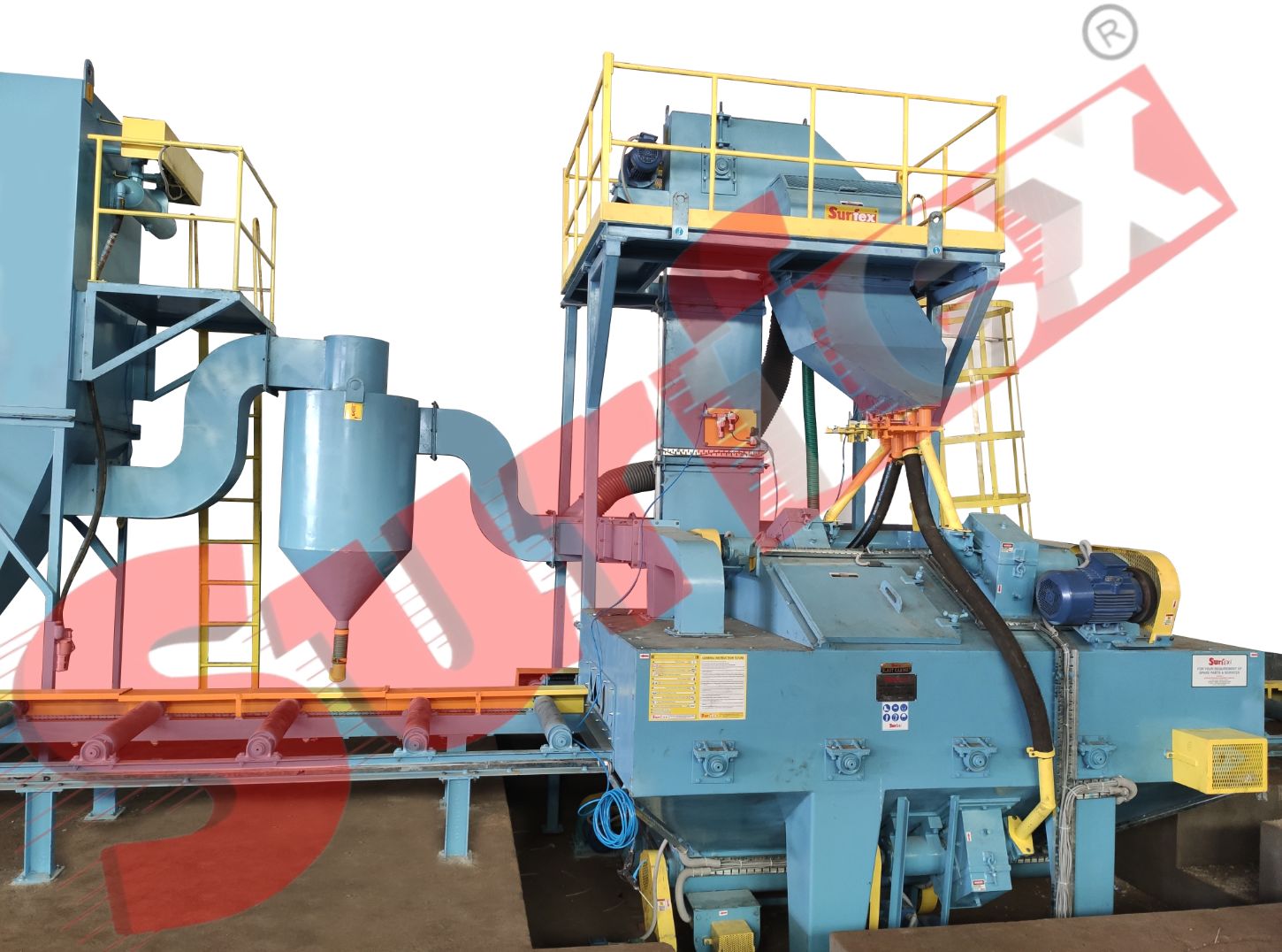 Roller Conveyor Type Shot Blasting Machine - sfecindia