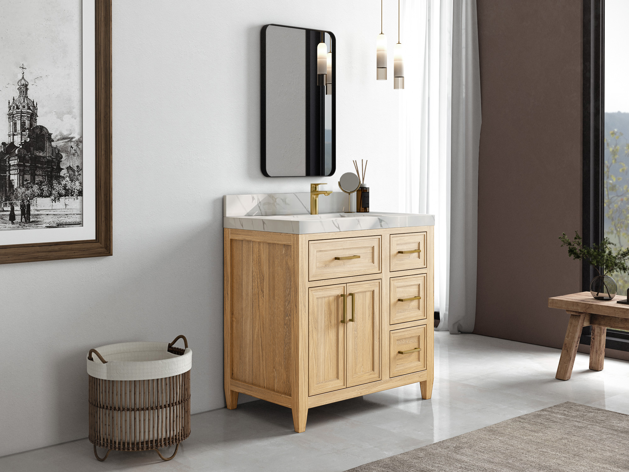 Best Storage Features to Look for in a Bathroom Vanity with Sink