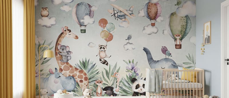 Designing a Roomful of Dreams: A Guide to Kids Wallpaper and Murals - wallanza