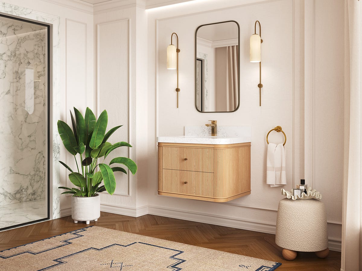 10 Amazing Solid Wood Bathroom Vanity Designs That Impress | by Bathroom Vanity Alpharetta | Jul, 2025 | Medium