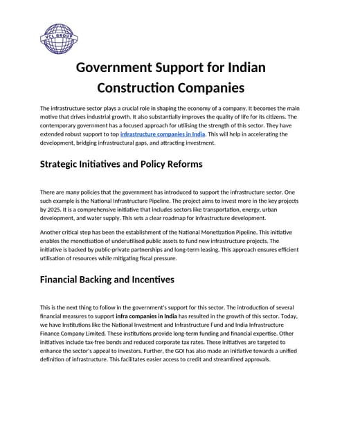 Government Support for Indian Construction Companie.docx