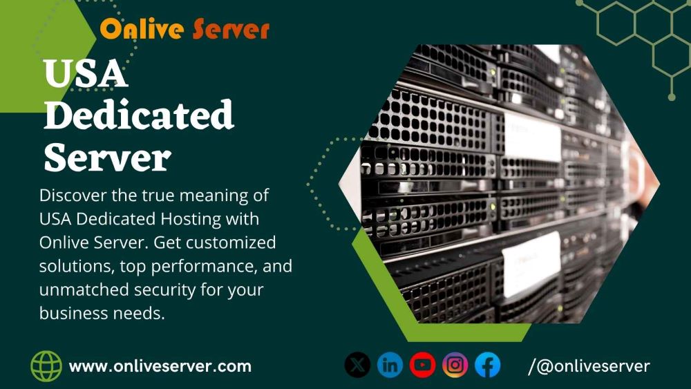 Onlive Server Delivers: The True Meaning of USA Dedicated Hosting | Cheap and Best Server Hosting Provider Company