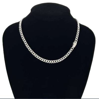 6 MM Monaco Lock Cuban Chain Profile Picture